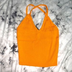 Crisscross Strap Top